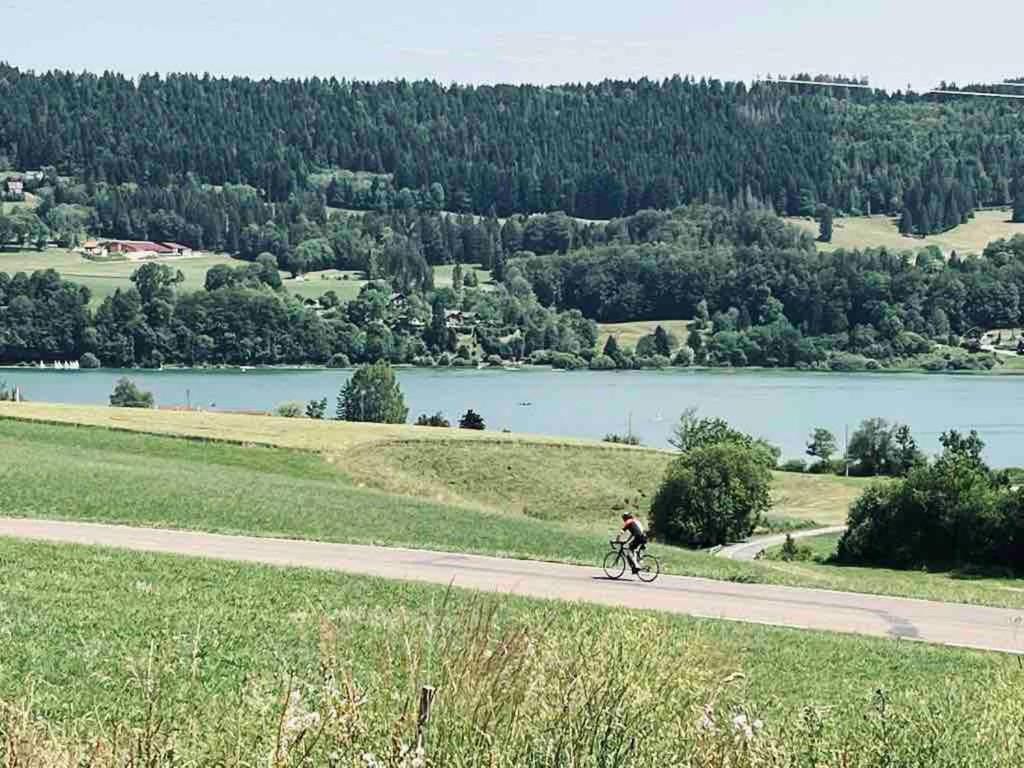 La Parenthese Vue Lac Les Grangettes Exteriör bild