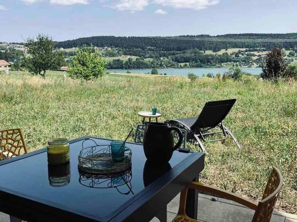 La Parenthese Vue Lac Les Grangettes Exteriör bild